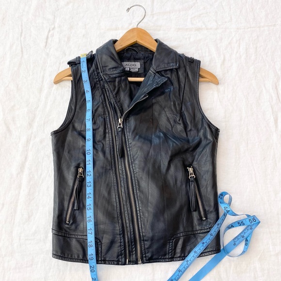 Aldo Moro Vegan Leather Vest - Picture 6 of 8